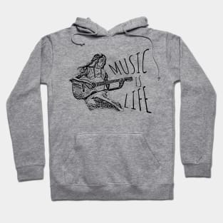 Music Is Life Hoodie